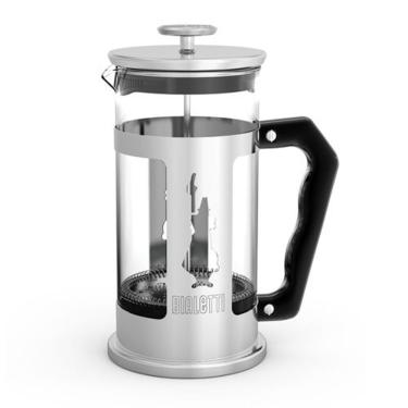 Imagem de Cafeteira Prensa Francesa Manual Bialetti Preziosa Aço Inox Vidro 350ML Prata