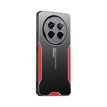 Imagem de Capa De Proteção Sísmica Luxuosa Em Metal Fosco Para Realme 12 pro plu