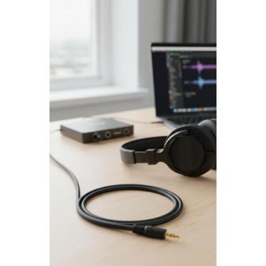 Imagem de Cabo P2 P2 1.5m Preto Conexão Áudio Universal - Congratulations Store