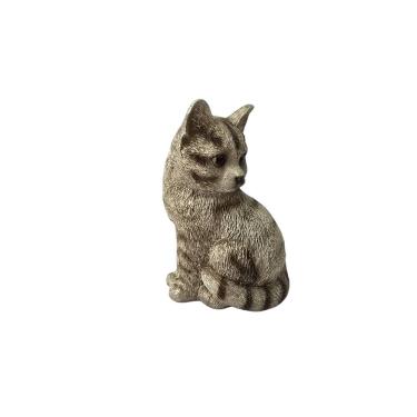 Imagem de Estátua Decorativa Gato Sentado -  Resina