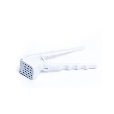 Imagem de Espremedor de alho collor branco  de alumínio  - LARES