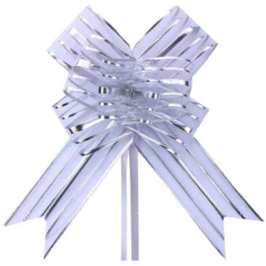 Imagem de Laco Pronto Liso 32MMX47CM Organza Prata - Make+