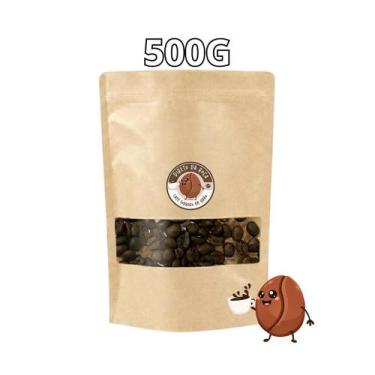 Imagem de 500g Café Em Grãos Torrado 100 Arábica - MINDÊ Alimentos