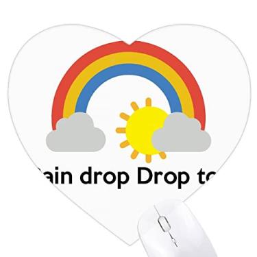 Imagem de Mouse pad Hip Hop Music Keeps The Real Lyrics Heart Tapete de borracha para jogos escritório