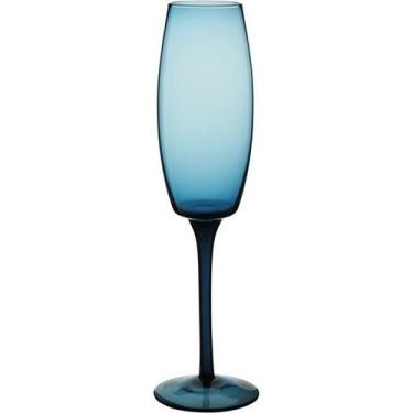 Imagem de Conjunto Taça De Champagne Helga Azul - 6 Unidades - Gs