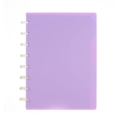 Imagem de A4 A5 caderno de folhas soltas destacável bloco de notas de encadernação de estudante com anel diário caderno de negócios, b, A4