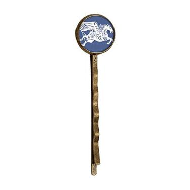 Imagem de Ano do Cavalo Animal China Zodíaco Retro Metal Hair Bobby Pin Headwear
