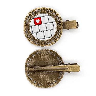 Imagem de Love Keyboard inserido separadamente grampo de cabelo grampo para cabeça