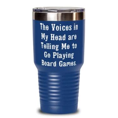 Imagem de Copo de 850 g Inappropriate para jogos de tabuleiro, The Voices in My Head, presentes para amigos, presente de aço inoxidável para jogos de tabuleiro