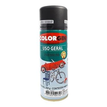 Imagem de Colorgin Automotivo Spray 350 ml Preto Fosco