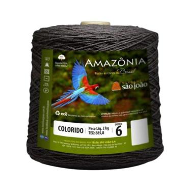 Imagem de Barbante Amazonia 2kg Fio 6 Crochê Tricô