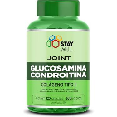 Imagem de Joint Com Glucosamina, Condroitina e Colágeno Tipo 2 100% Puro com Matéria Prima Importada - 120 Cápsulas