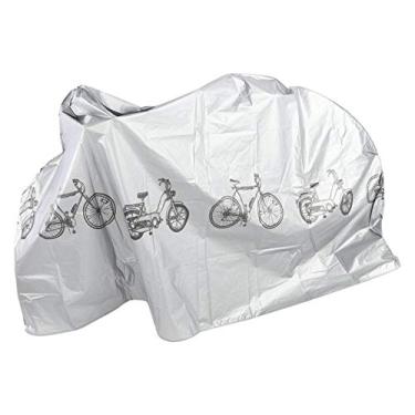 Imagem de Germerse Capa de bicicleta, revestimento de PVC dobrável com protetor de bicicleta para mountain bike para ciclista, ciclista para estudante (capa de roda)