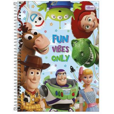 Imagem de Caderno Universitário Espiral Capa Dura 80 folhas - 1 matéria Toy Story Equipe: Disney