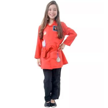 Imagem de Fantasia DPA Vermelho Infantil P 3 a 4 anos