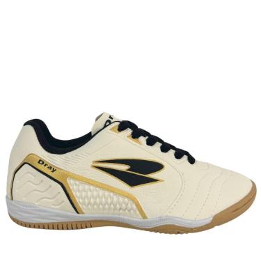 Imagem de Chuteira Dray Topfly Infantil Futsal Creme-Unissex