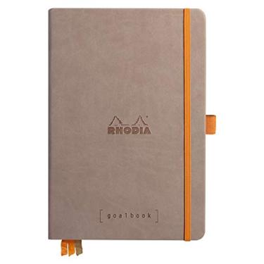 Imagem de Goalbook Caderno Pontilhado Rhodia A5 Capa Dura Taupe