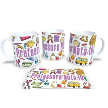 Imagem de Canecas Personalizadas dia dos Professores - Estampa Sublimada, Mod.43