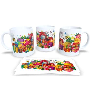 Imagem de Canecas de Porcelana Personalizadas 6 - Estampa Sublimada, Mod.113