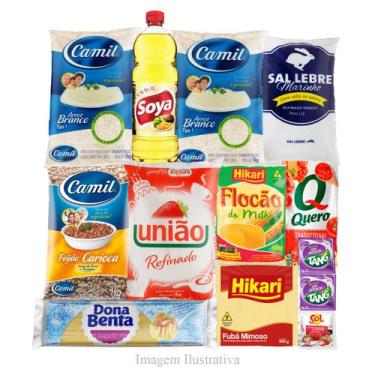 Imagem de Cesta Básica Doação - Completa Produtos Premium - São Rubens