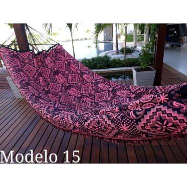 Imagem de Rede De Descanso Dormir Casal Indiana Reforçada Varias Cores - Atacadã