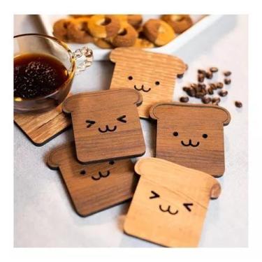 Imagem de Porta Xícara Bolacha Copo Apoio Suporte Descanso Apoio Taças - Loja Di