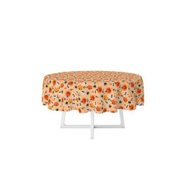 Imagem de Toalha De Mesa Decorativa Halloween 4 Lugares Redonda - PRESENTE-BRIND