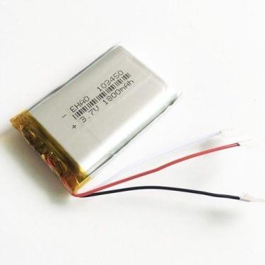 Imagem de Bateria 1800 Mah 3 Fios 3,7v Grossa 10mm X 34mm X 50mm - - KMIG