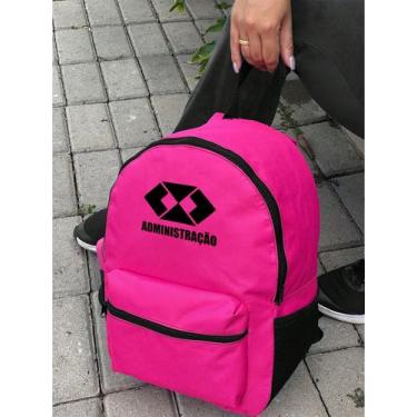 Imagem de Mochila Small ADMINISTRAÇÃO Bolsa Escolar Trabalho Viagem Mala Faculda