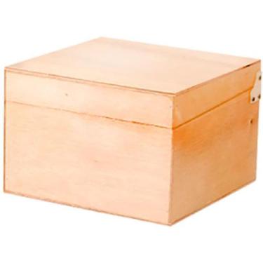 Imagem de Fichário de Mesa Madeira Pinho 6X9 25X26X18,5CM (H) COMP. - Souza