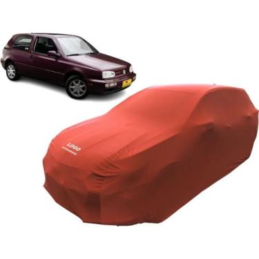 Imagem de Capa Para Carro Volkswagen Golf Mk3 Gti Tecido Reforçado - Mz, Vermelh