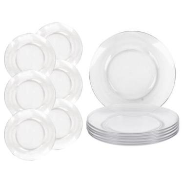 Imagem de Conjunto 6 Pratos Temperado Astral 22,6cm Liso Duralex - Nadir Figueir