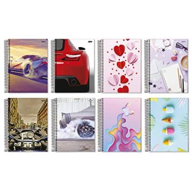 Imagem de Caderno Espiral Universitário Capa Dura 20 x 1 400 Folhas 02/PT On Fleek FSC 68746-77