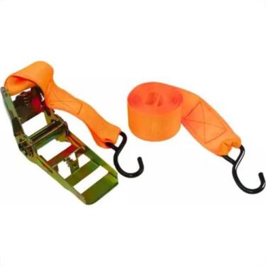 Imagem de Cinta Para Carga Starfer Com Catraca 2'' X 6M Com 1 Peca - 3055981