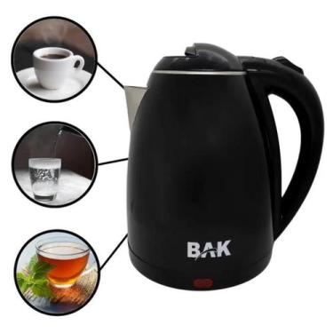 Imagem de Chaleira Jarra Elétrica 1.8 Litros Segma 110v - Preto