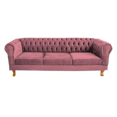 Imagem de Sofá Chesterfield Capitone Duque  2M - novo encanto, ROSE