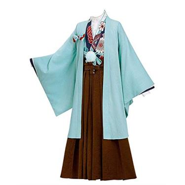 Imagem de Cosplay Ciel Phantomhive Cosplay Costume Kimono Uniform Halloween Costume Full Set (Female M,Size)