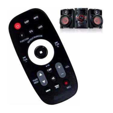 Imagem de Controle Remoto Para Som 8213 Cm2730 Fa164 Fa166 Mcd504 Mcs504f Mcs704