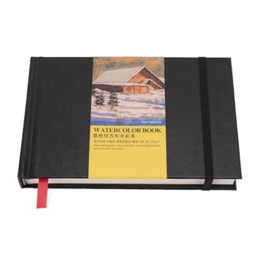 Imagem de Caderno de Desenho, Papel para Aquarela 230gsm Pintura de Papel de Desenho de Papel (14 * 9cm)
