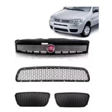 Imagem de Grade Radiador + Central Milhas Palio Siena Fire 2004 A 2011 - TOP