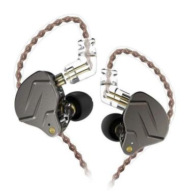 Imagem de Fone De Ouvido Kz Zsn Pro, Driver Dinâmico, Sem Mic, 24ohms, Cinza
