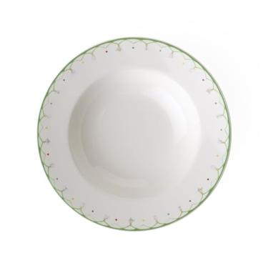 Imagem de Tigela de sopa colorida Villeroy & Boch com borda de primavera, 15,25 onças