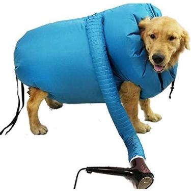 Imagem de Secador De Cão Para Animais De Estimação Rziioo, Protable Rápido Fácil Soprador Ferramenta Professiol Cabelo Pet Baixo Ruído Puff D Fluff Grooming, S