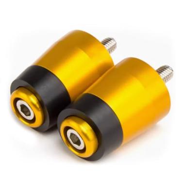 Imagem de 1 Par De Punhos De Guidão De Motocicleta End Handle Bar Cap End Plug Compatível Para Kymco Xciting 250 300 400 400i 400s 500 550 Acessórios De Aperto De Alça De Motocicleta, Titanium