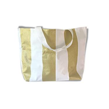 Imagem de Bolsa feminina Alux - impermeável, resistente e espaçosa para praia, trabalho, academia, viagens - ecológica e fácil de limpar