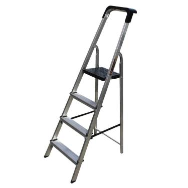 Imagem de Escada de Alumínio Doméstica com 4 Degraus ESC0024 BOTAFOGO