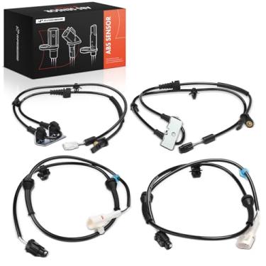 Imagem de A-Premium Sensor de velocidade da roda ABS dianteiro e traseiro 4 peças compatível com modelos Suzuki - SX4 2007 2008 2009 2010 2011, AWD