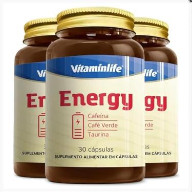 Imagem de kit Energy 30 cápsulas Cafeina, Taurina e Café Verde