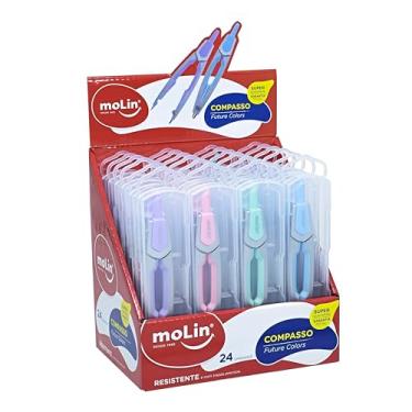 Imagem de Compasso Escolar Future Colors, Display com 24 Unidades
