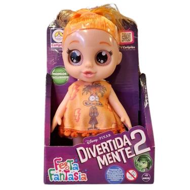 Imagem de Boneca Ansiedade Divertidamente Festa A Fantasia